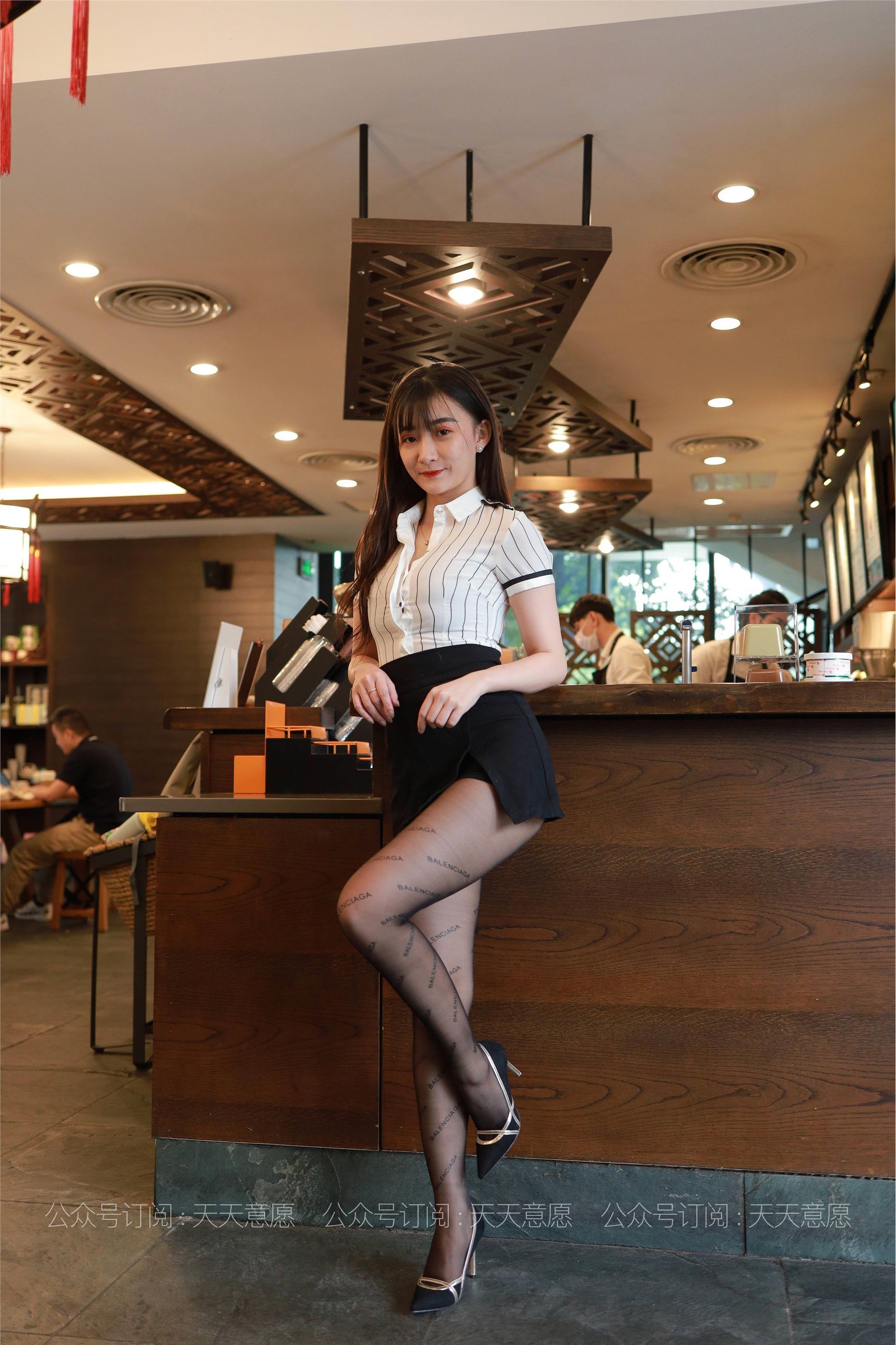 IESS异思趣向  2021.06.18 丝享家836：秋秋《字母黑丝》